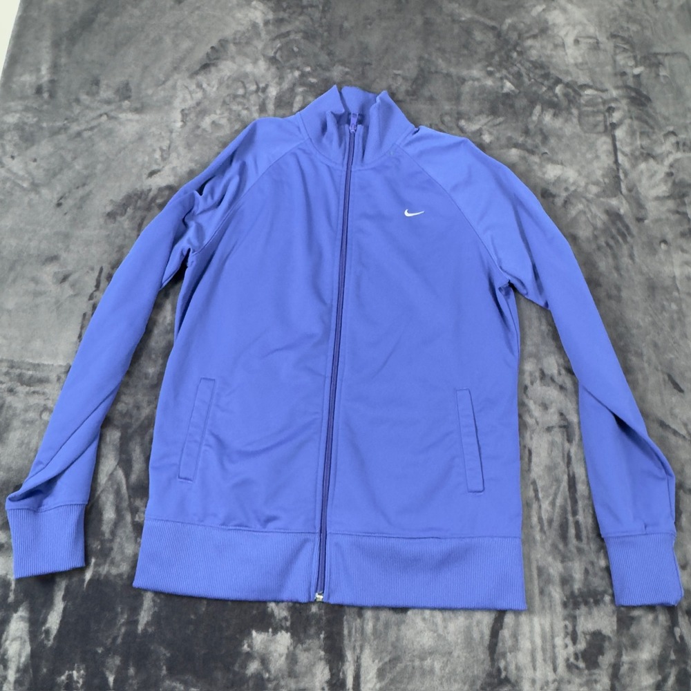 Nike Track Jacket Womens XL‎ Purple Full Zip The Athletic Dept 2837